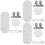3Sets Silber Webrahmen Kit DIY Armband Machen 8