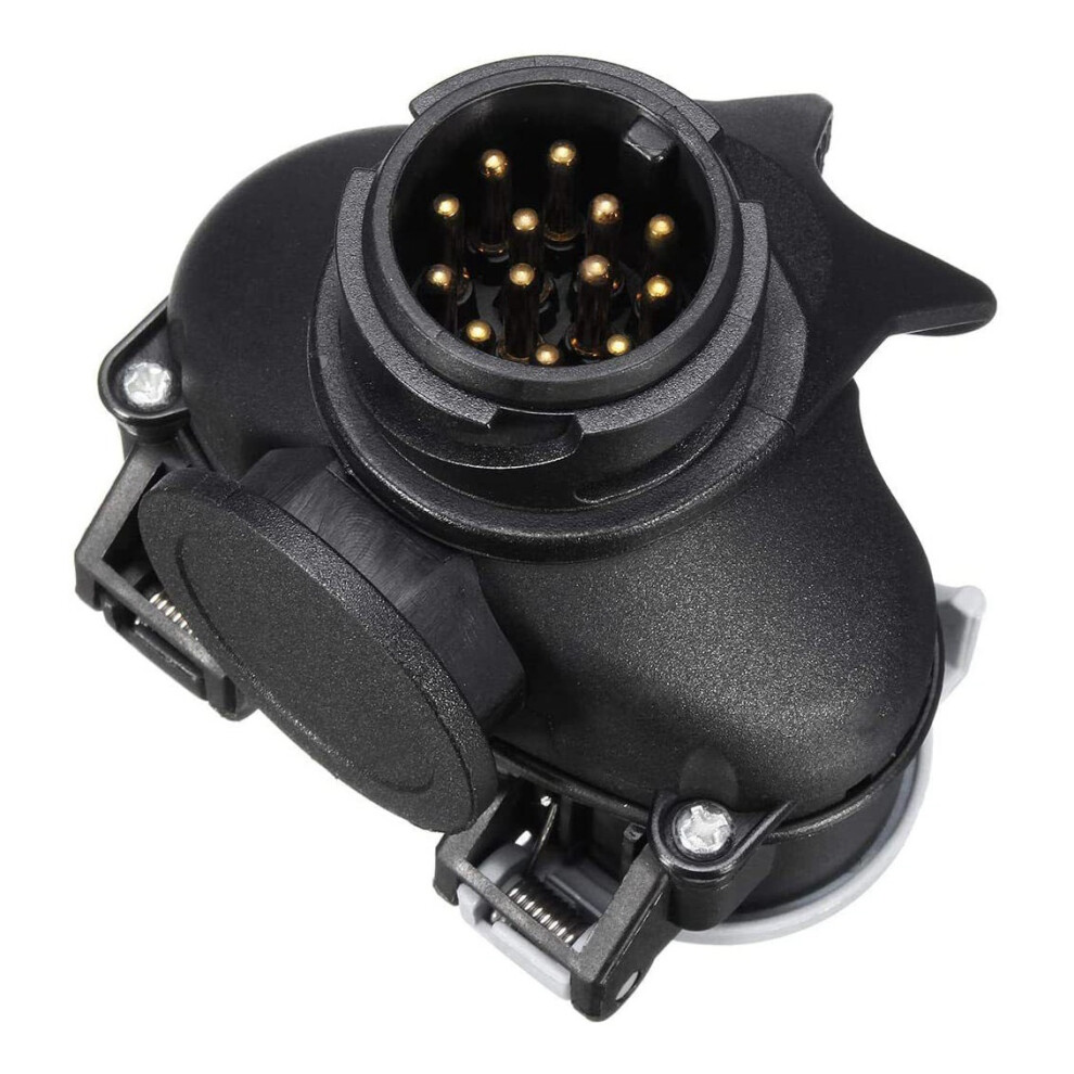 Trailer Plug Socket 13 To 7 Pin N & S Sockets Towbar Towing Conversion 12V Trailer Wiring Connector Plug Adapter Eu Plug 6033073673363
