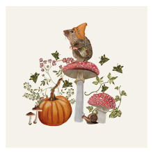 Tall Boy Prints Woodland Mouse Print
