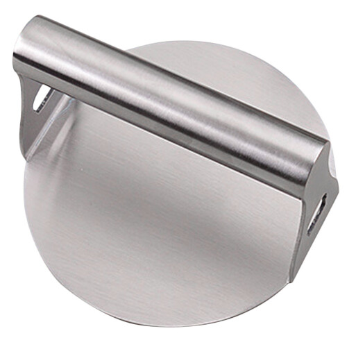 4Stk Metall Burger Mit , Küchen Gadget , Silber 1
