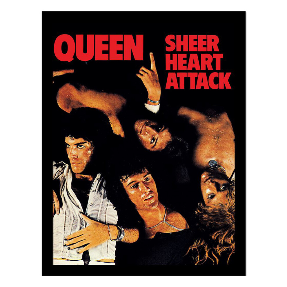 Queen Sheer Heart Attack Framed Poster