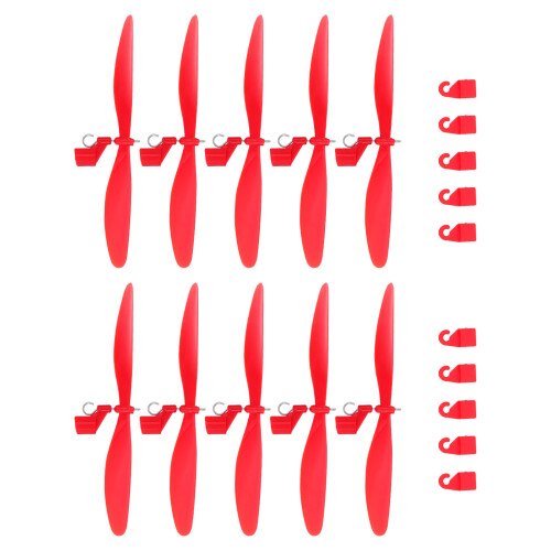20Sets Red Plastic Toy Airplane Parts Lightweight Stem Activity