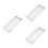 3Pcs White Emergency Exit Light Covers Durable Plastic for Home Use 8