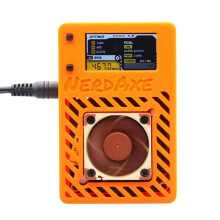 NerdAxe Miner 500Gh/S Nerdminer 15W per Bitaxe BTC Miner con Display da 1,9 Pollici Lottery Miner Ventola Silenziosa SPINA UK