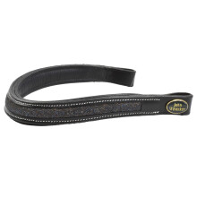 (Cob, Black) Whitaker Barton Leather Plain Horse Browband