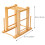 2Pcs Chocolate Wooden Cutter Storage Rack Practical Kitchen Organizer 8