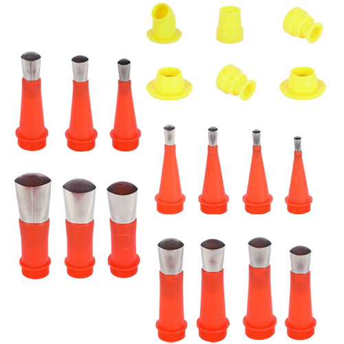 3Sets Vielseitiges Dichtstoff Set, Rotes Finish 1