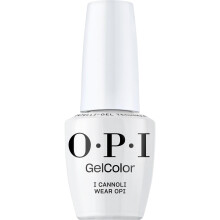 OPI GelColor I Cannoli Wear OPI | Grigio Chiaro Opaco Crme Gel Unghie | Lucentezza da Salone, Lunga Durata | Vegano & HEMA Free | 0.5 Fl