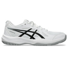 ASICS Kinderen Upcourt 6 School Volleyballschoenen, 2, Wit/Zwart