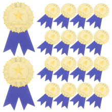 90Sets Vielseitige Blaue Medaillen Aufkleber Für Auszeichnungen Papier