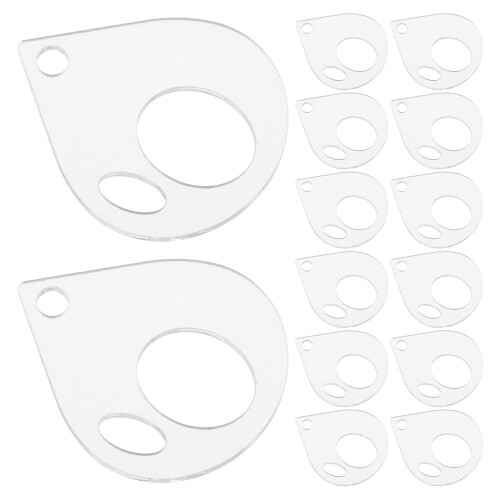 60Pièces Rangement Fils Couture Transparent Compact 1