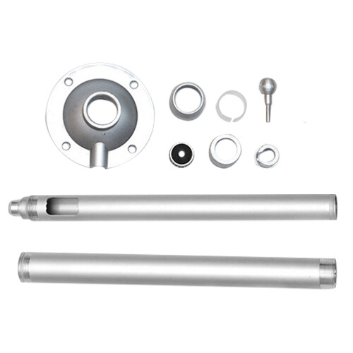3Ensembles Fixation Plafond Projecteur Rotative Aluminium 2