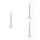 3Ensembles Fixation Plafond Projecteur Rotative Aluminium 6