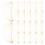 120Pièces Filets Dorés Pour Chignons Ballet Usage Et Scène 1