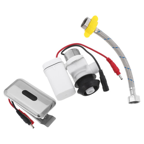 4Sets Infrared Sensor Toilet Flush Valve Kit ABS Material for Home Use 1