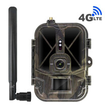 Caméra de Faune 4G 4K 36MP avec Contrôle APP et Vision NocturneIn IR LED Vision Nocturne 120 Détection IP65 Caméra Étanche