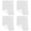 4Pcs Protection Mesh Bags Durable Drawstring Plant Covers 6