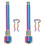 4Ensembles Goupille Étrier Alliage Résistante Multi Usage 3