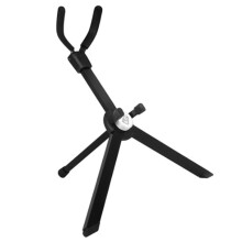Suporte de Saxofone Vertical em Liga de Alumínio Suporte Portátil Dobrável para Saxofone Suporte de Exibição para Saxofone Alto