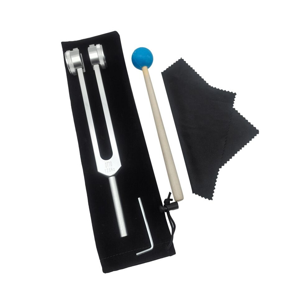 Zandonã Tuning Fork Set,Otto128hz Tuning Forks For Healing Chakra,Sound Therapy,Keep Body,Mind And Spirit In Perfect Harmony