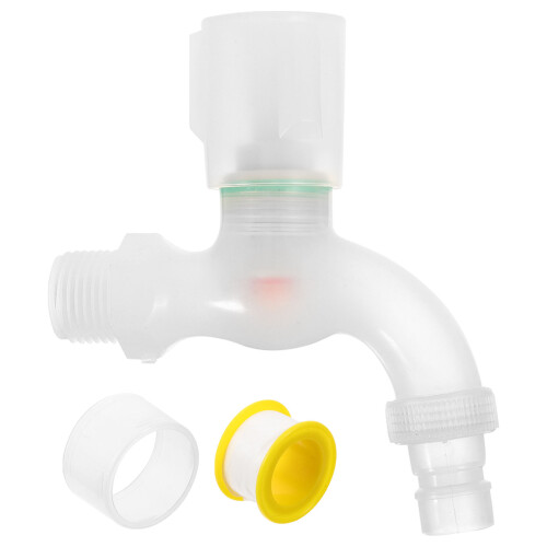 2Pcs Plastic Single Spout Faucet Handle for Washing Machine Taps 1