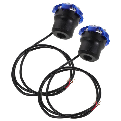 4Pairs Motorbike Frame Sliders Front Fork Caps Lights Easy Install