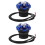 4Pairs Motorbike Frame Sliders Front Fork Caps Lights Easy Install 2