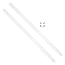 2Sets Bright LED Drumsticks Durable Acrylic Percussion Sticks Assorted