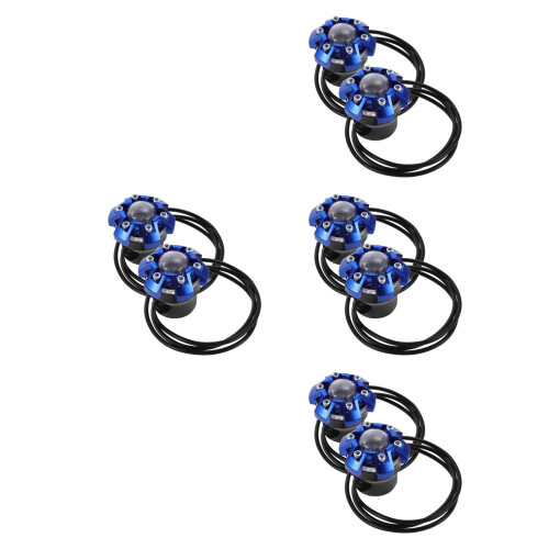 4Pairs Motorbike Frame Sliders Front Fork Caps Lights Easy Install 2