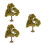 3Pcs Miniature Artificial Trees Green for Sand Table DIY Craft Scenery 4