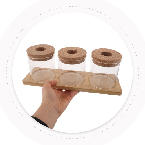 1Ensemble Pot À Plantes Hydroponique Transparent Décoratif Pour 2