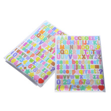 30Pcs Colorful Vinyl Alphabet Stickers for DIY Scrapbook and Organizer
