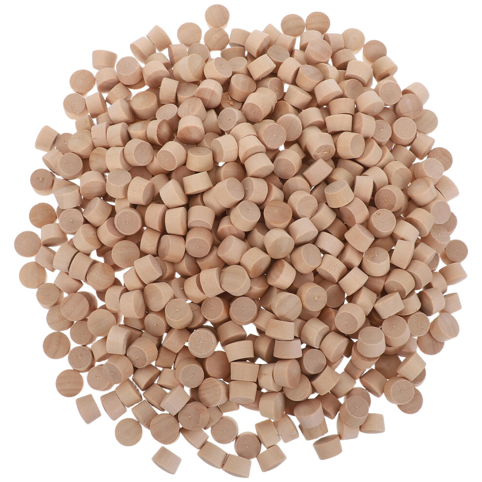 1000Pcs Paintable Wood Dowels For Shelving And Cabinet Hole Covers 3634010304994