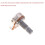 A500K Potentiometer Spline Small Pot Elgitarr Baseffekt Förstärkare Tonvolym 18mm 4