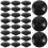 160Pièces Protections M6 Caoutchouc Noires Étanches Pour 1