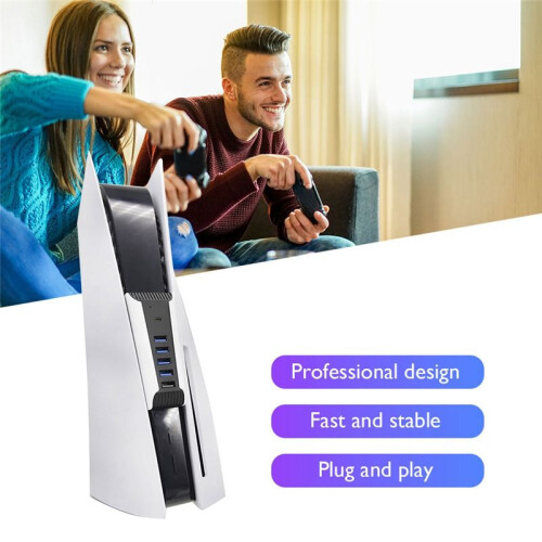 1 to 5 Multi  USB Hub for PS5 USB3.0 Console Splitter Expander Adapter Game Console 5  Hub for  5