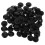 160Pièces Protections M6 Caoutchouc Noires Étanches Pour 3