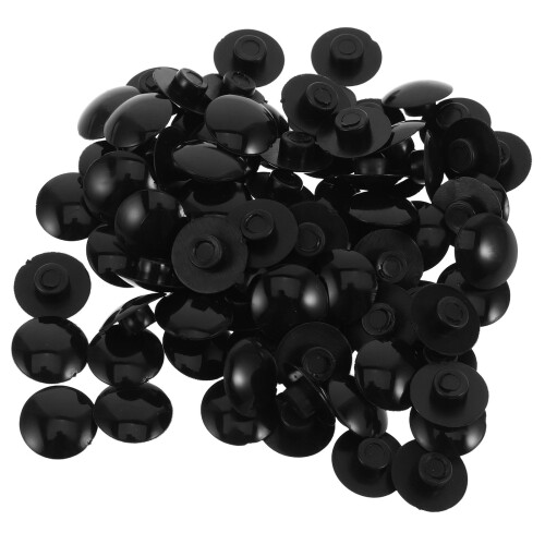 160Pièces Protections M6 Caoutchouc Noires Étanches Pour 2