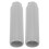2Paires Repose-Pieds Aluminium Durable Argent Pour Scooter 2