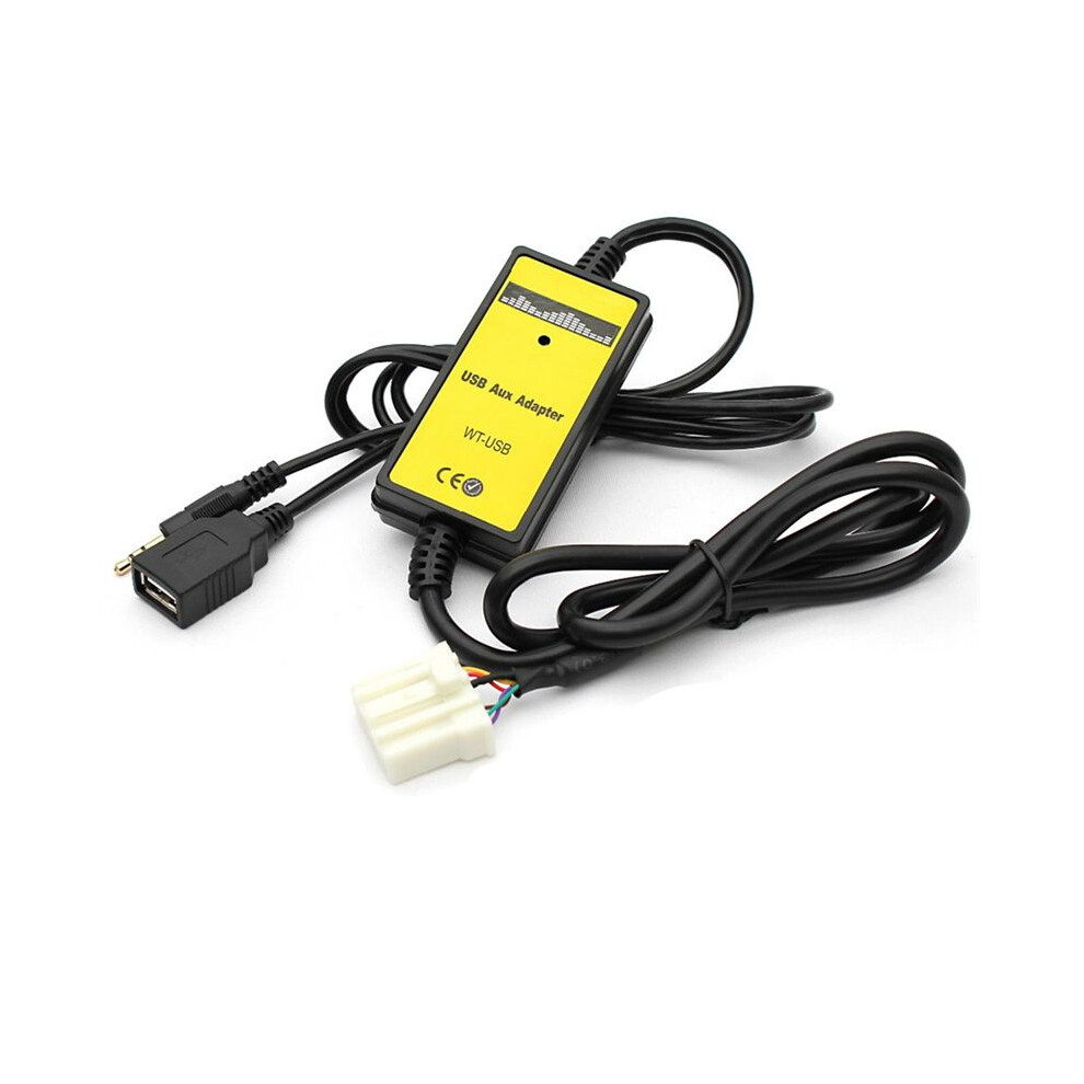 Car Audio Mp3 Input Aux Usb Adapter Cd Changer For 3 5 6, Mpv, Cx7, Demio Miata/Mx5 6032708587846