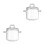 2Pièces Casseroles Vitrées Transparentes Couvercle Pour Mijotage 5
