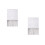 2Pcs White Brick Wall Scene Photography Backdrop Cloth Durable Decor 7