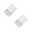 2Pcs White Brick Wall Scene Photography Backdrop Cloth Durable Decor 4