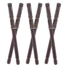 30Pcs Floating Shelf Brackets Heavy Duty Dark Brown Concealed Hardware
