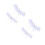 2Pairs Classic White Lace Bowknot Thigh Ring Wedding Leg Loop 4