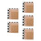 15Pcs Foldable Light Brown Chess Board Portable Dual-Sided Xiangqi Mat 9