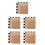 15Pcs Foldable Light Brown Chess Board Portable Dual-Sided Xiangqi Mat 10