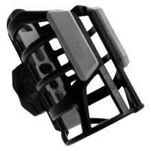 2Pcs Grey Plastic Bike Cup Holder Universal Fit for Motorcycle Scooter