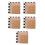 15Pcs Foldable Light Brown Chess Board Portable Dual-Sided Xiangqi Mat 5