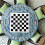 15Pcs Foldable Light Brown Chess Board Portable Dual-Sided Xiangqi Mat 11